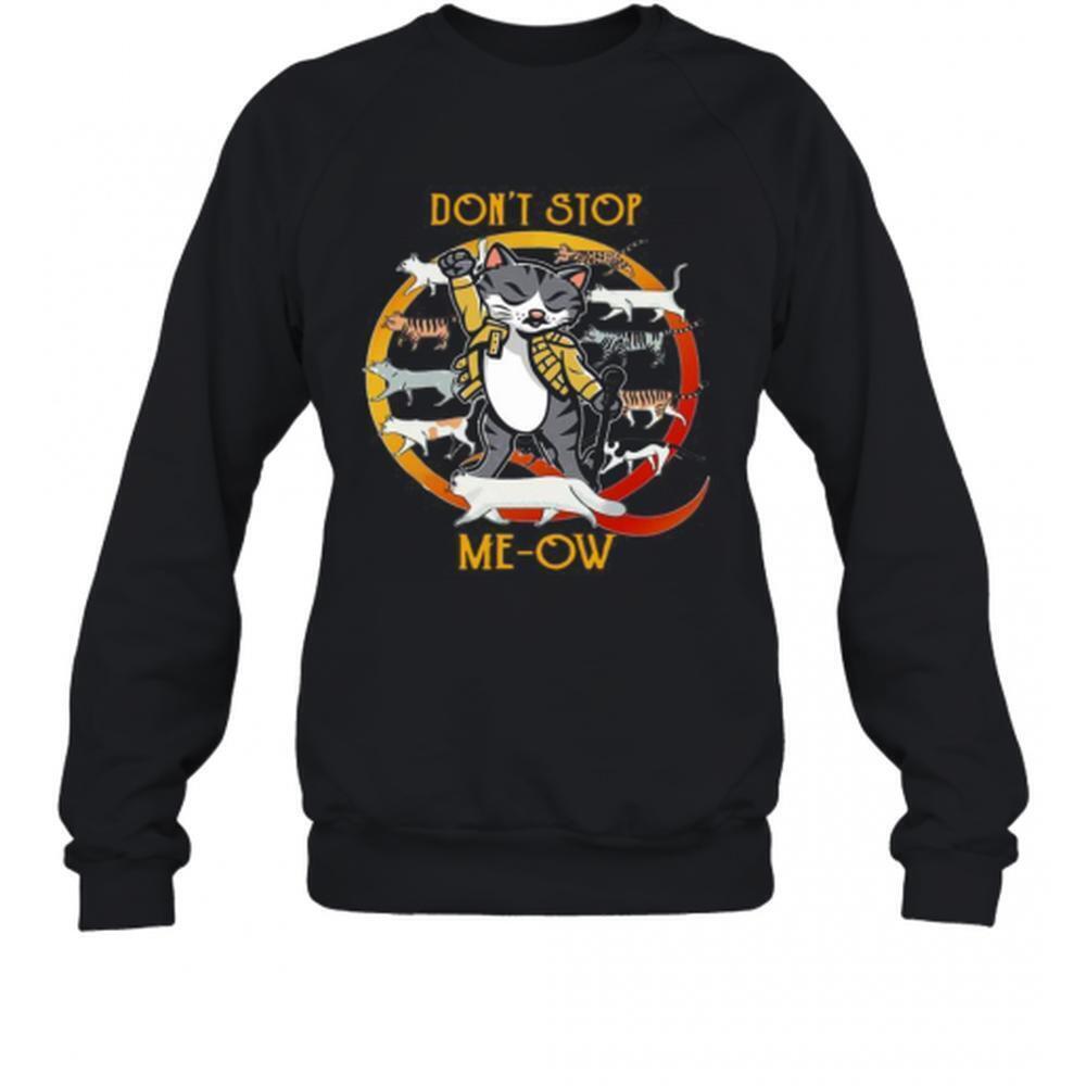 Freddie Mercury Dont Stop Meow T-Shirt